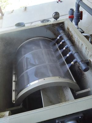 Rotary Drum Filter for Aquaculture White Fish Species Tilapia/Salmon/Catfish/Shrimp Pond