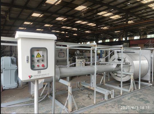 Rotary Drum Screen for 14.55CBM Wastewater Pretreatment in Agricultural Settings