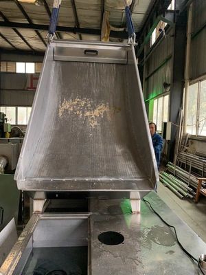 TPBS Sieve Bend Screen Filter for Paper Pulp Wastewater Treatment Durable Construction