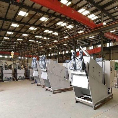 Solid-liquid Separation Industrial Sludge Dehydrator with 1000L/Hour Productivity